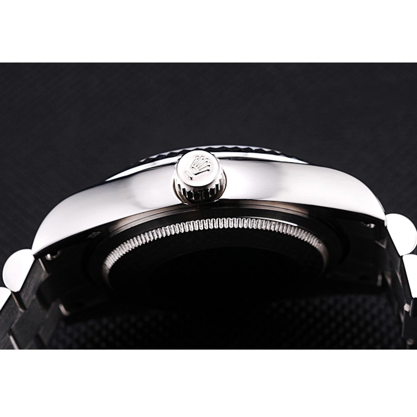 Aaa fake watches Dial Silver Polished Day-Date Stainless Rolex Steel 0719